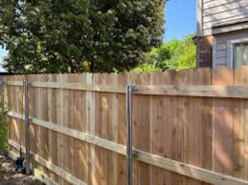 Cedar Privacy Fence in Lancaster