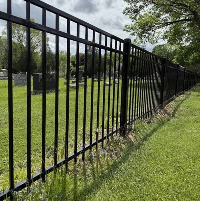 Iron Fence near DeSoto